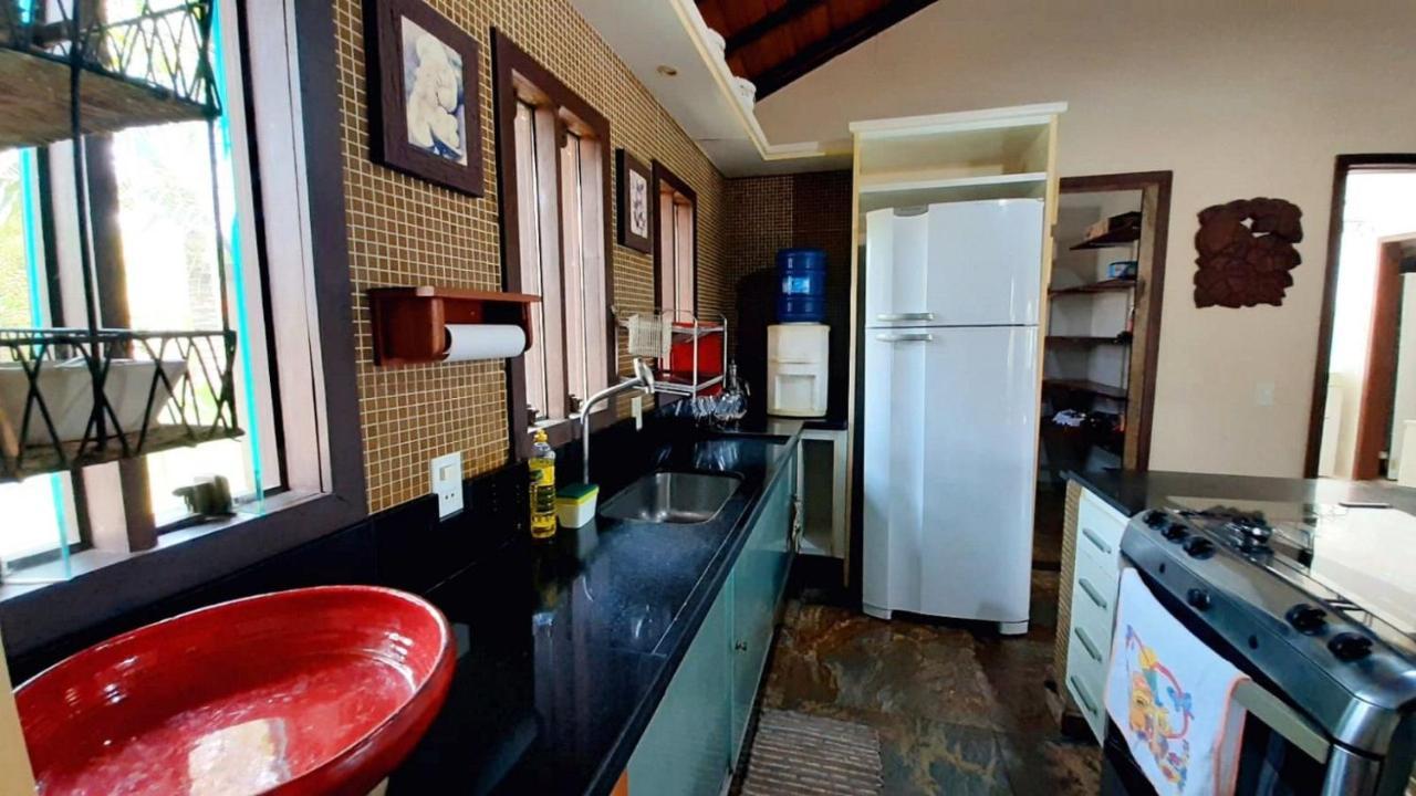 Casa dos Jacarandás com 4 quartos com vista para o mar Porto Seguro Exterior foto