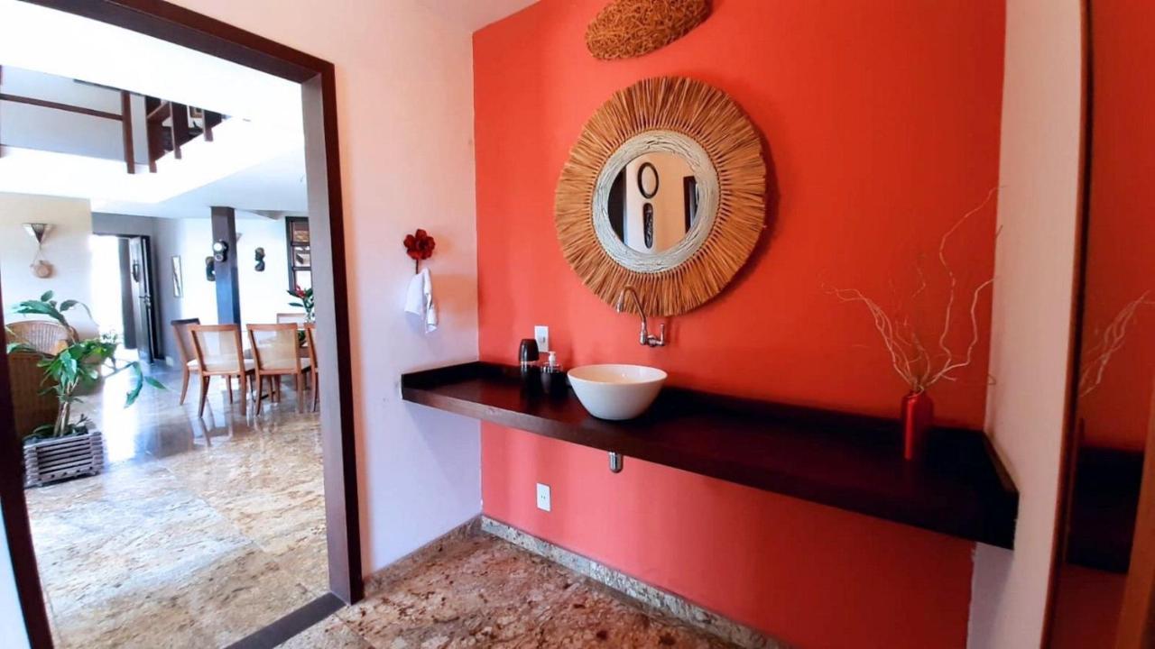 Casa dos Jacarandás com 4 quartos com vista para o mar Porto Seguro Exterior foto