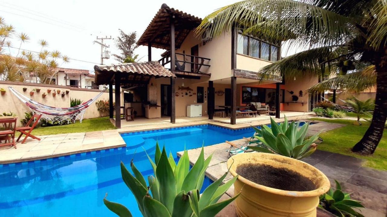 Casa dos Jacarandás com 4 quartos com vista para o mar Porto Seguro Exterior foto