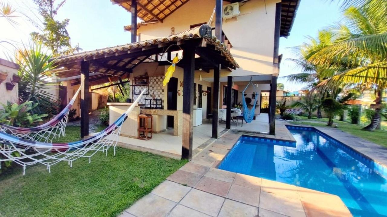 Casa dos Jacarandás com 4 quartos com vista para o mar Porto Seguro Exterior foto