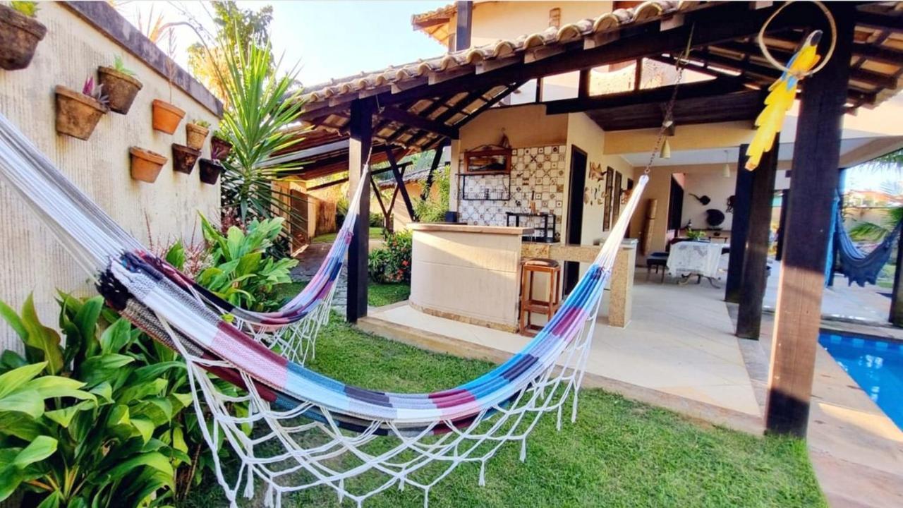 Casa dos Jacarandás com 4 quartos com vista para o mar Porto Seguro Exterior foto