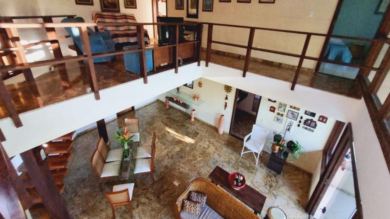 Casa dos Jacarandás com 4 quartos com vista para o mar Porto Seguro Exterior foto